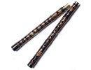 Professional Concert Grade Purple Bamboo Flute Dizi by Dong Xuehua, E0292