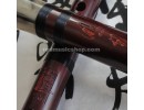 Detachable Red Sandalwood Wooden Dizi Flute, Dizi Kit, E0098
