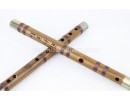 Detachable Yellow Sandalwood Wooden Dizi Flute, Dizi Kit, E0095